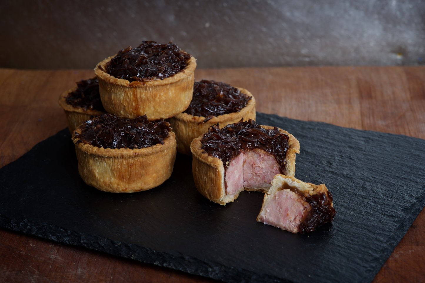 Caramelised Onion Pork Pie