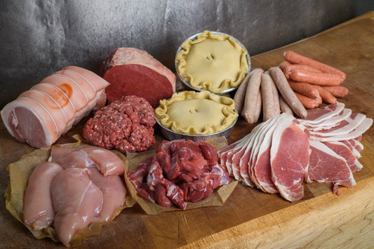 Family of Meat Parcel