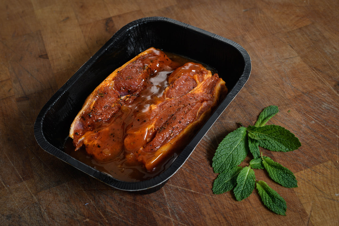 Lamb in Mint & Orange Sauce